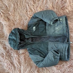 Toddler reversible puffer coat